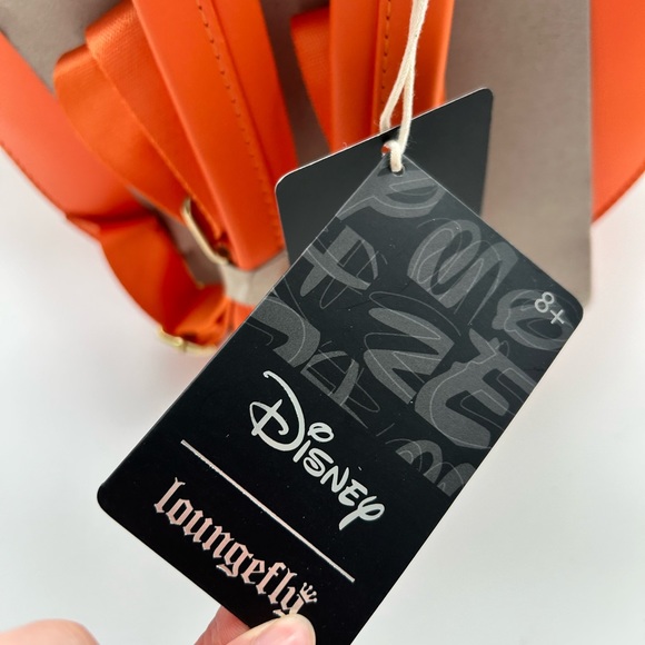 Loungefly Disney Glow Face Minnie Pumpkin Mini Backpack FINAL PRICE - Picture 4 of 7